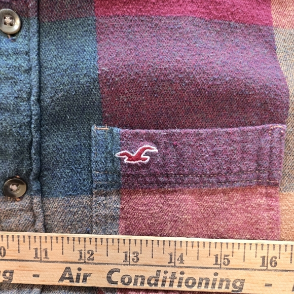 Hollister's Fall Colored Flannel - Picture 4 of 8